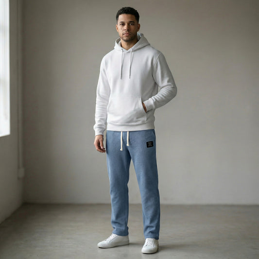 Nicolas | Pantalones de pierna ancha y cintura ajustable