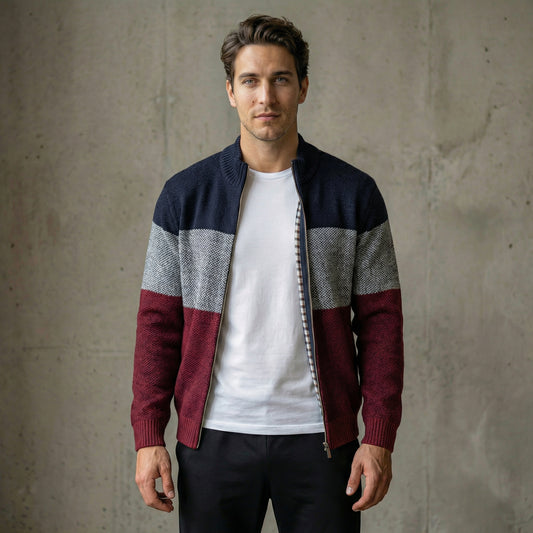 CALDER™|CHAQUETA DE PUNTO