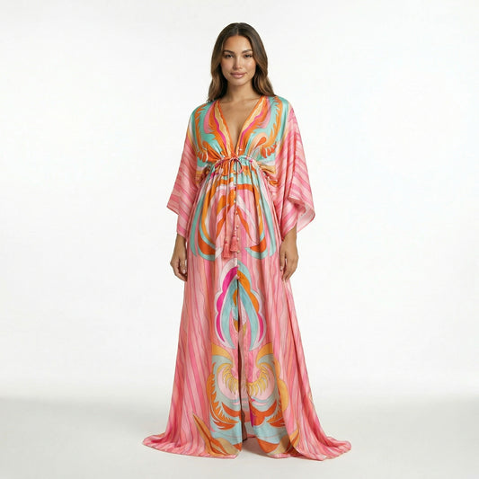 Vestido Colorido y Elegante