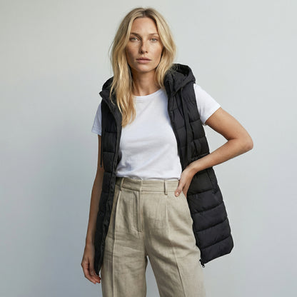 Isabella | Chaleco Puffer Sin Mangas Ligero