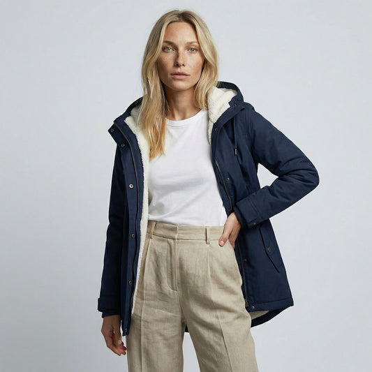 Lourdes | Chaqueta de invierno impermeable con capucha