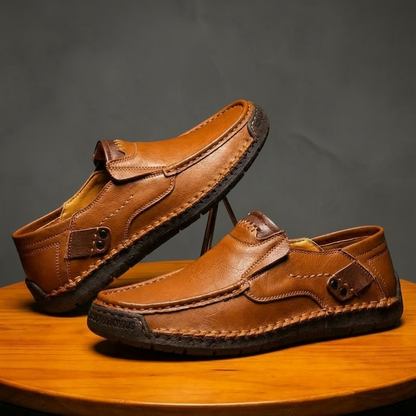 Zapatos clásicos y cómodos de piel para hombre