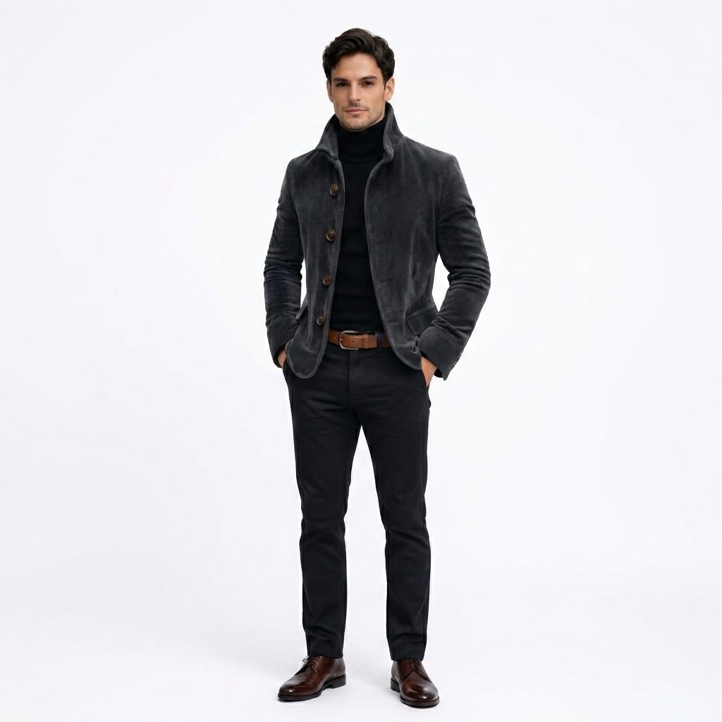 Davide™ | Chaqueta de Velur Corduroy
