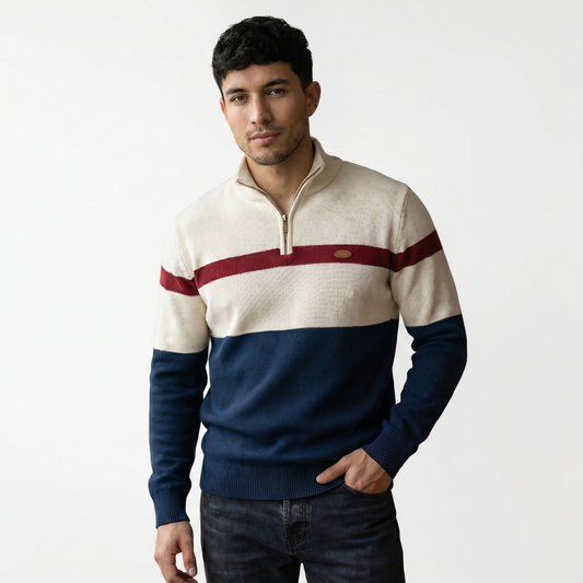 Pablo | Jersey Heritage con cremallera