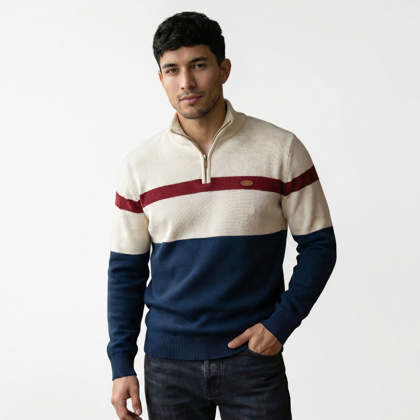 Pablo | Jersey Heritage con cremallera