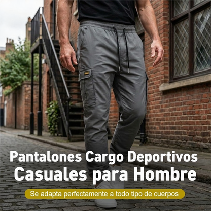 🌞 Novedades de verano: ¡ahorra ahora hasta un 50 %! 💰 Pantalones cargo informales para hombre con cordón