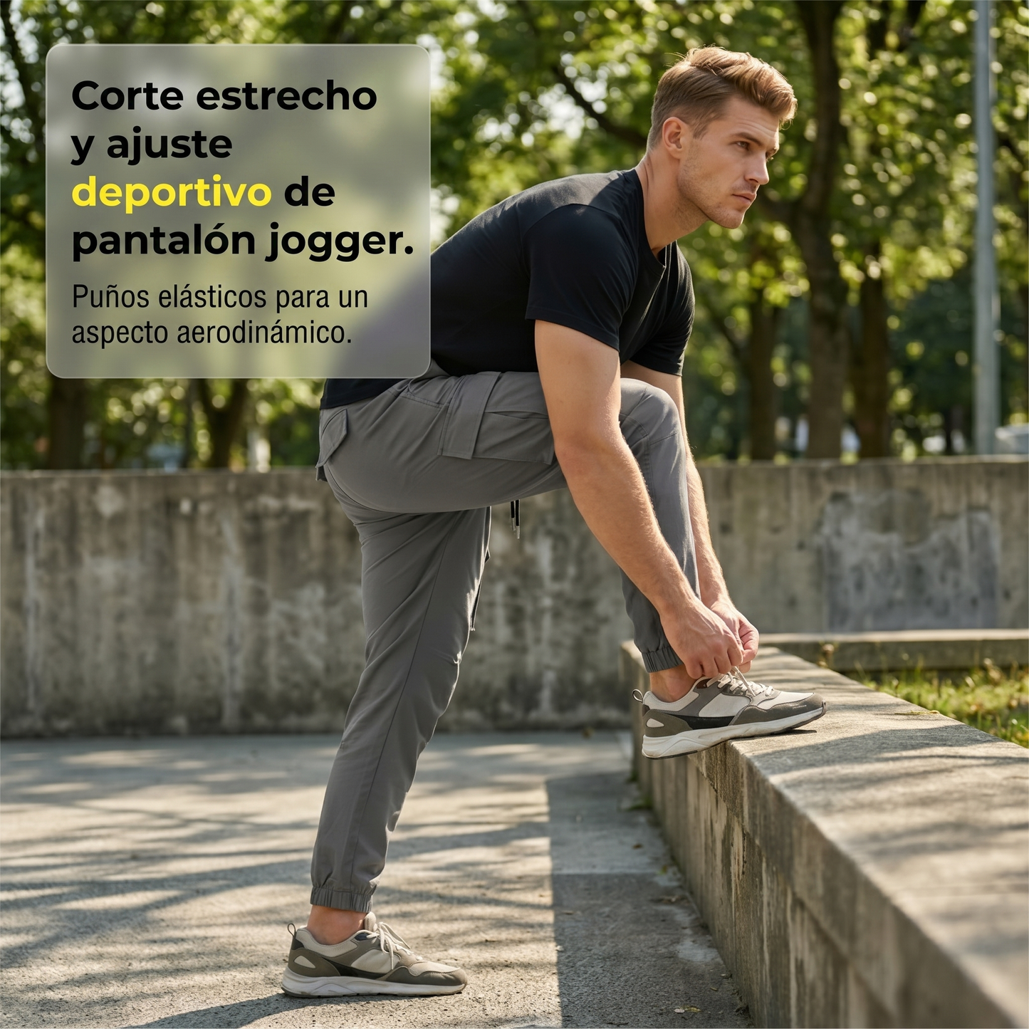 🌞 Novedades de verano: ¡ahorra ahora hasta un 50 %! 💰 Pantalones cargo informales para hombre con cordón