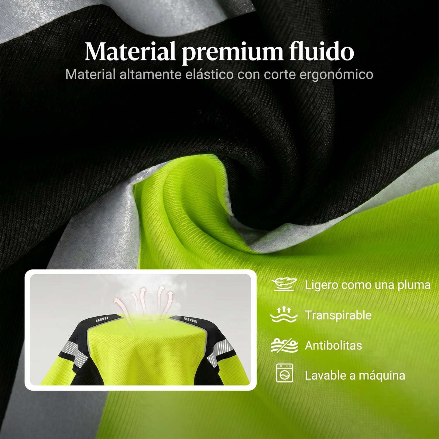 🏃‍♂️ Camiseta deportiva de manga larga para hombre: transpirable, con un estampado discreto, ideal para los días activos