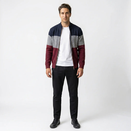 CALDER™|CHAQUETA DE PUNTO