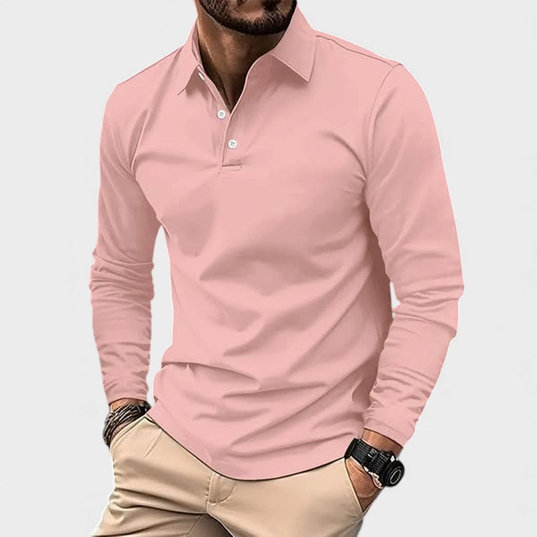 Guillermo™ | Polo Casual de Manga Larga