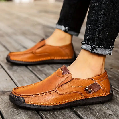 Zapatos clásicos y cómodos de piel para hombre
