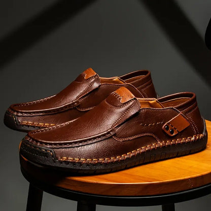 Zapatos clásicos y cómodos de piel para hombre