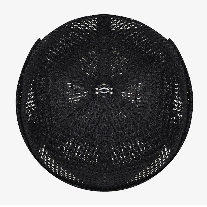 Gorra ligera de malla transpirable sin visera