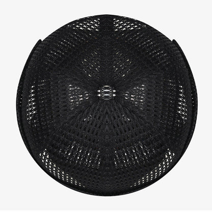 Gorra ligera de malla transpirable sin visera