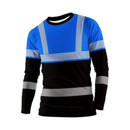 🏃‍♂️ Camiseta deportiva de manga larga para hombre: transpirable, con un estampado discreto, ideal para los días activos